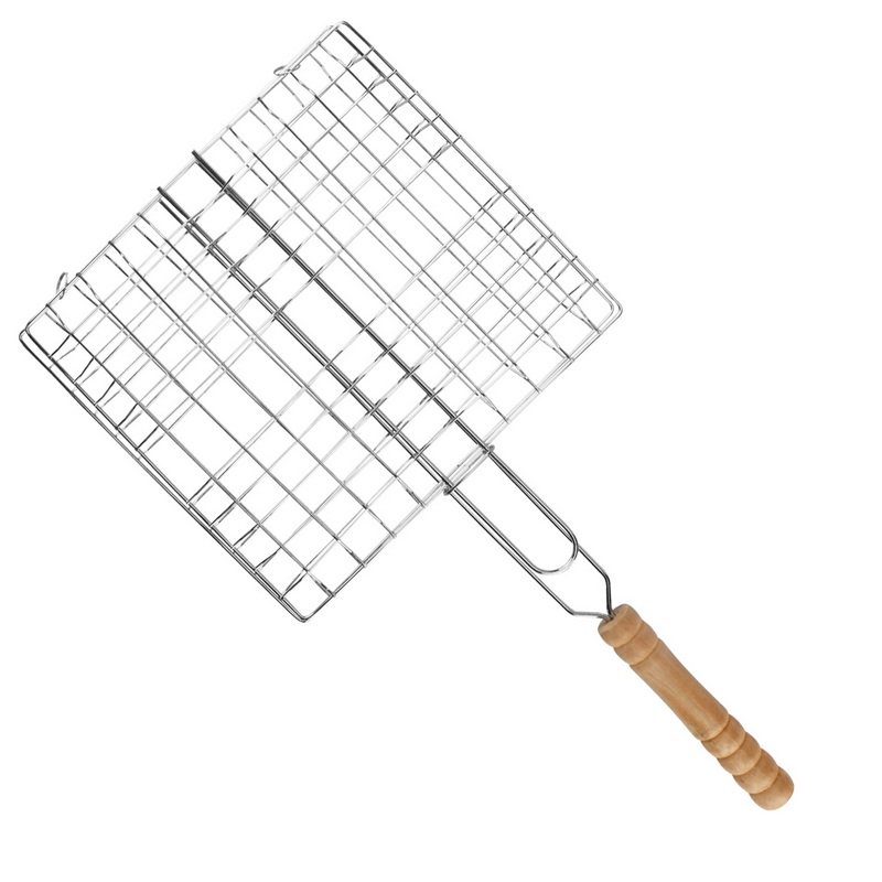 BQ-1143 BSCI Barbecue Accessories Baking Mesh Tools Outdoor Cooking Factory Sales BBQ Grill Net