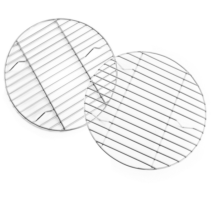 RQ-8101M Kitchen Utility Tools-Round Wire Mesh BBQ Grill Cooking Net