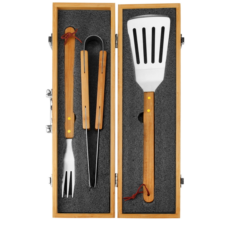 BS-3110 Extra Outdoor Barbecue Tools Kits Personalized Long Handle BBQ Tools