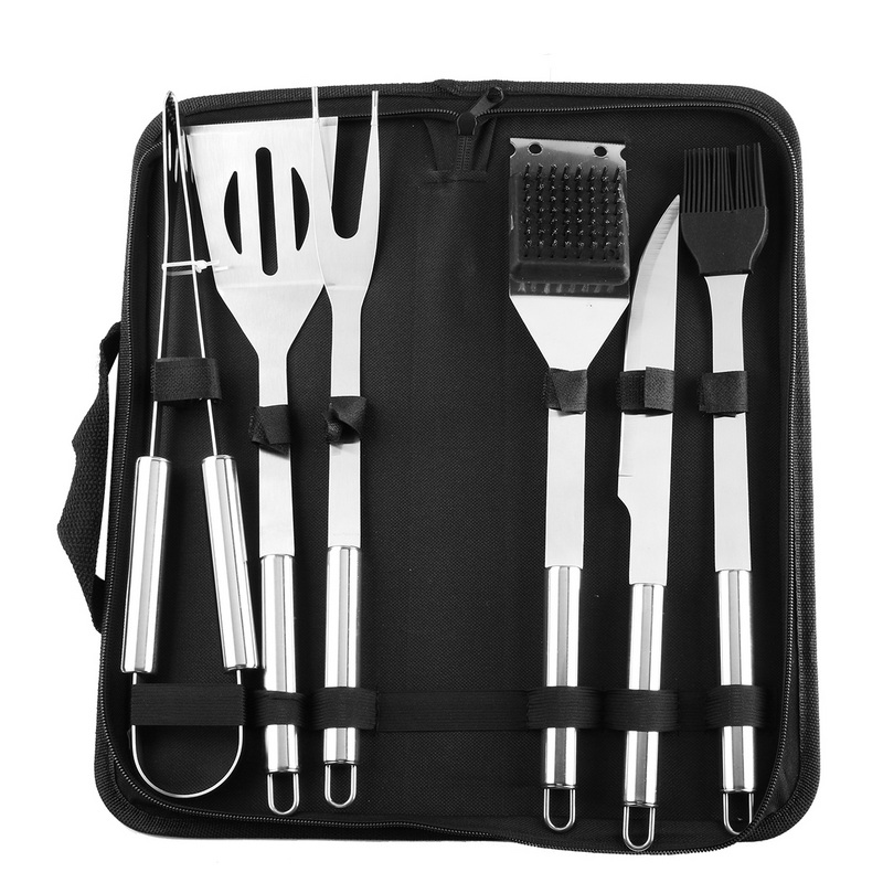 BS-3114 Premium BBQ Camping Tools Set Stainless Steel Barbecue Accessories