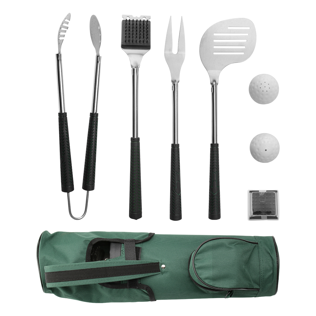 BS-3117 Customize High End BBQ Grill Tools With Golf Bag