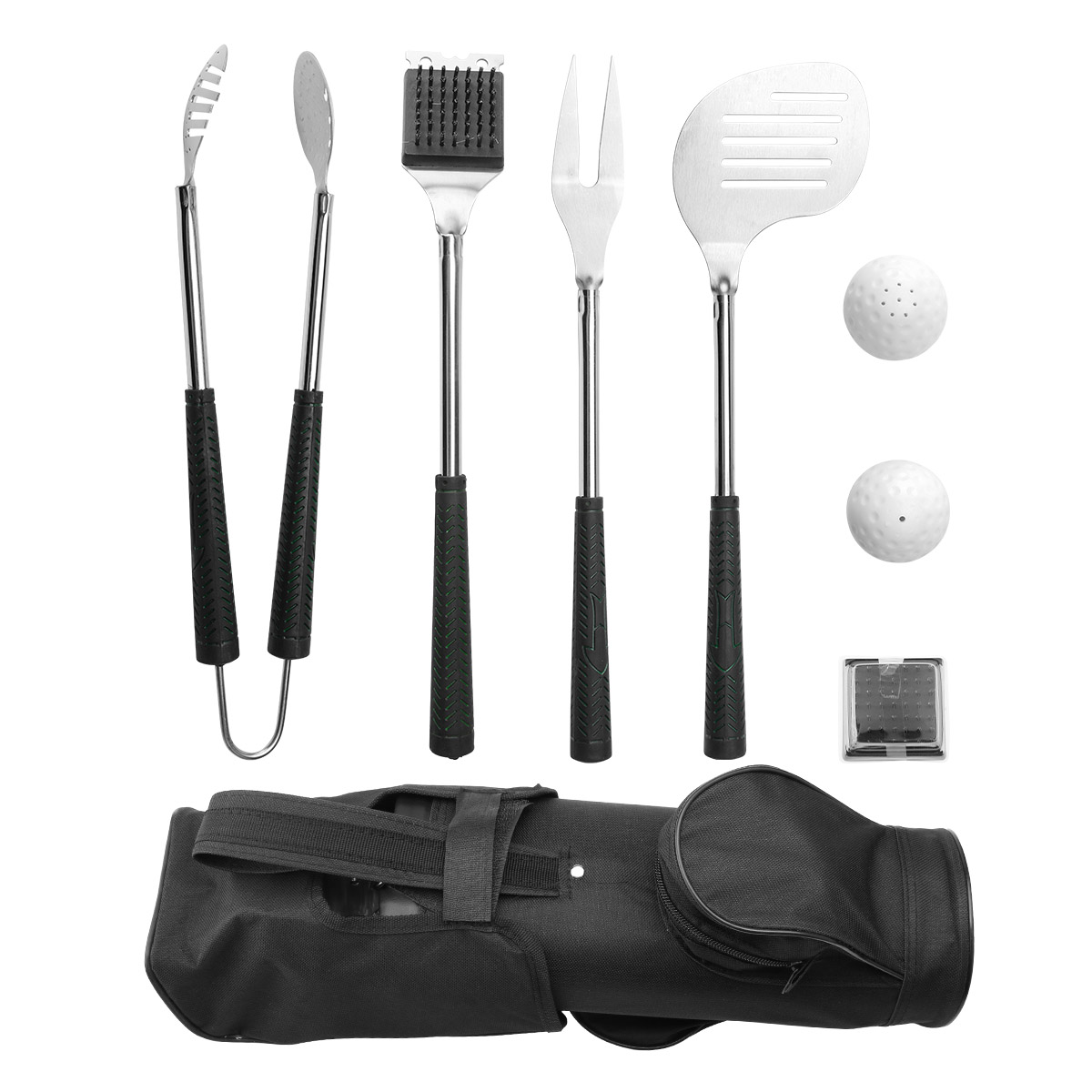 BS-3118 Stainless Steel Barbecue Grill Utensils Set 7PCS Grilling Tools For Outdoor BBQ