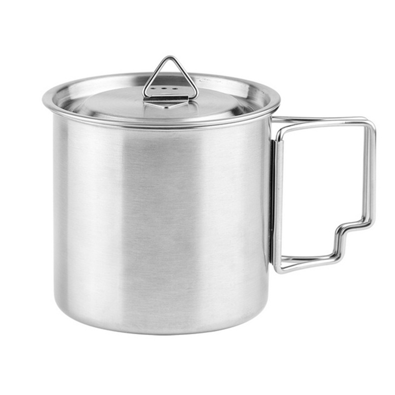 CT-8015 Outdoor Travel Camping Stainless Steel Beer Mug Tumbler Coffee Cup For Tea Wholesale