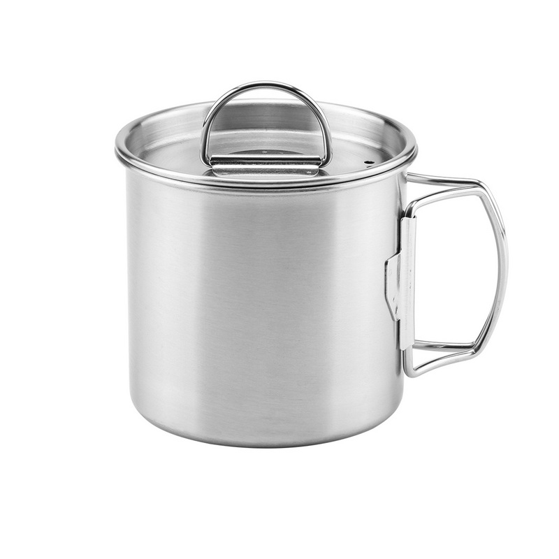 CT-8016 Oem Reusable Stainless Steel Double Wall Cup Outdoor Travel Camping Coffee Mug