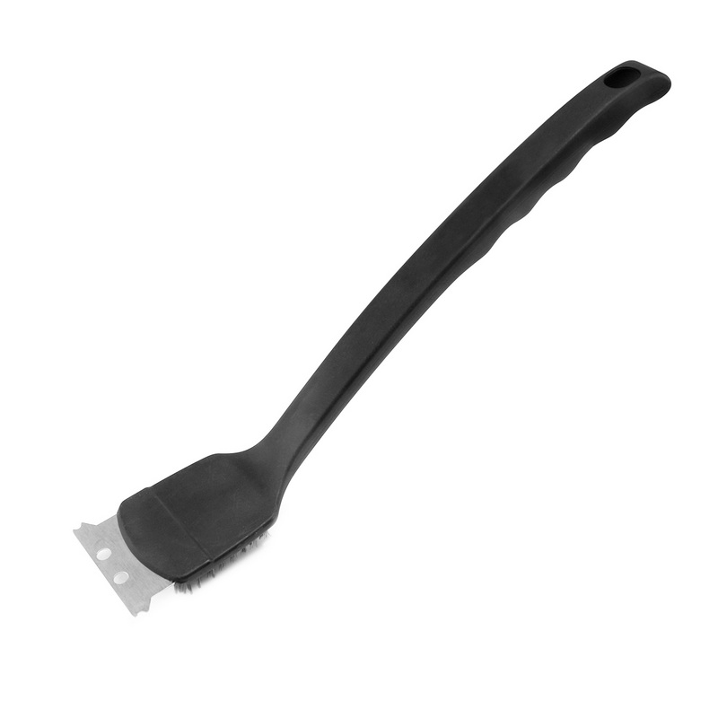 BQ-6109 Best Long Handle BBQ Brush BBQ Grill Cleaning Brush With Scraper Brush For Grill Clean