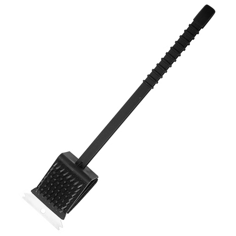 BQ-6111 Outdoor Camping Cleaning BBQ Brushes Barbecue Grill Brush And Scraper With Long Handle