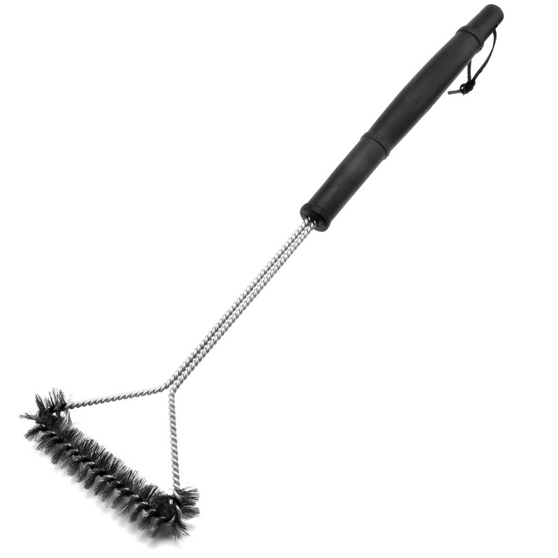 BQ-6114 Perfect Outdoor Stainless Steel BBQ Cleaning Brush Tools Clean BBQ Grill With Long Handle