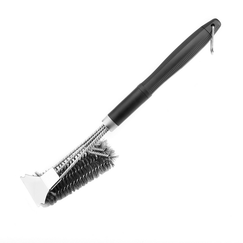 BQ-6127 High Quality Cleaning Brush Stainless Steel Barbecue Scraper Brush For Grill