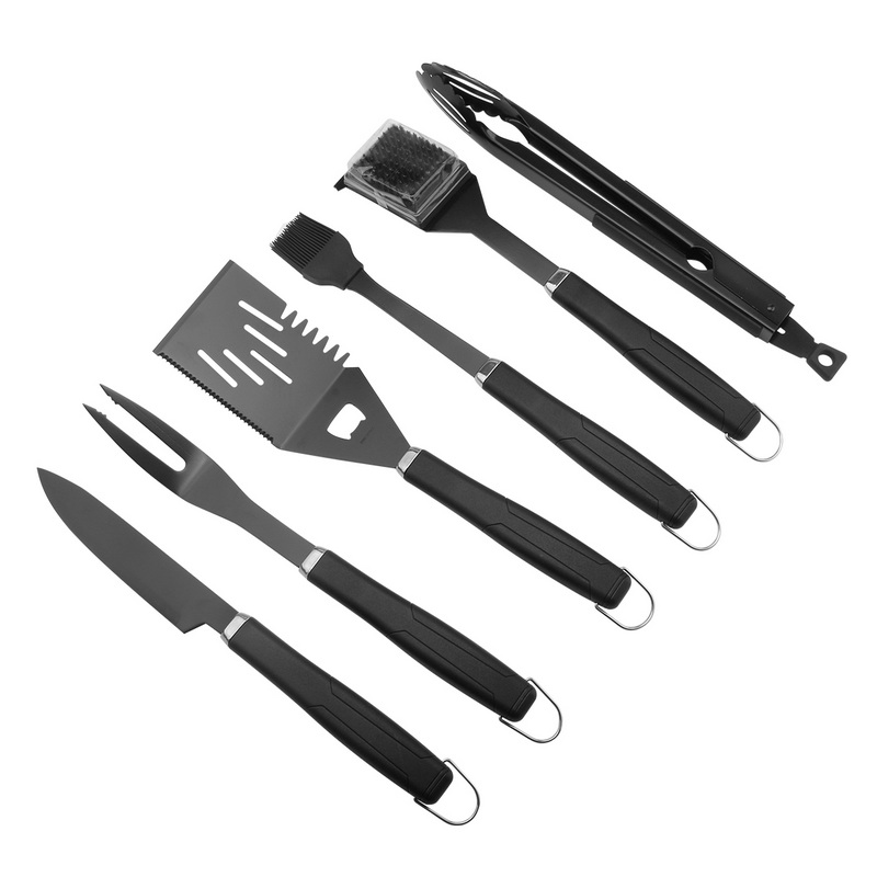 BS-3127 Black New Design Bbq Grill Tools Set Barbecue Factory Wholesale