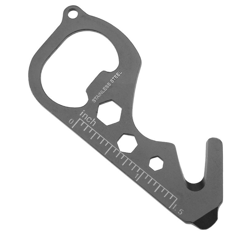 CT-8053 Mini Outdoor Small Edc Survival Gear Card Tool Beer Bottle Opener For Hiking