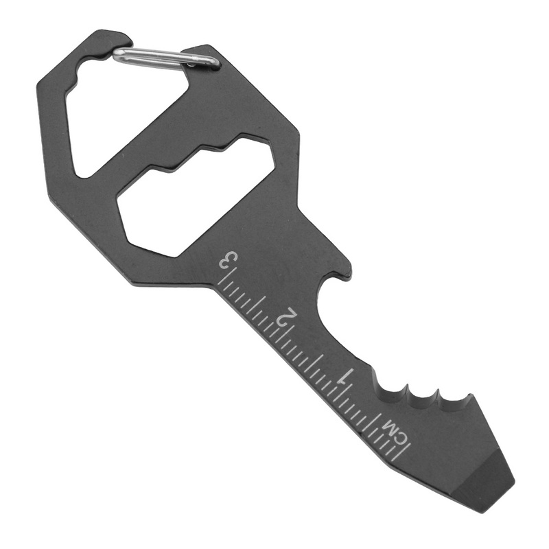 CT-8056 Wholesale Customizable Small Multi-Tools Portable Outdoor EDC Survival Key Chain Card