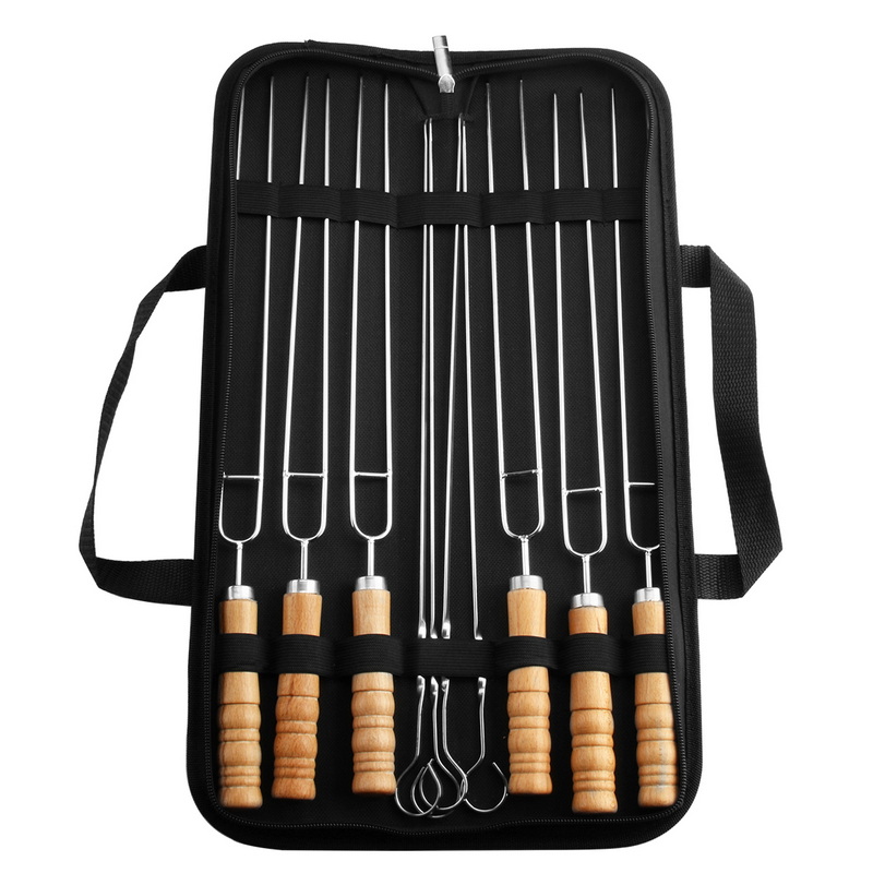 10PCS BBQ Skewers Set