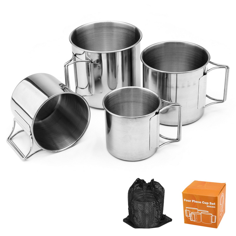 4PCS Camping Cups Set