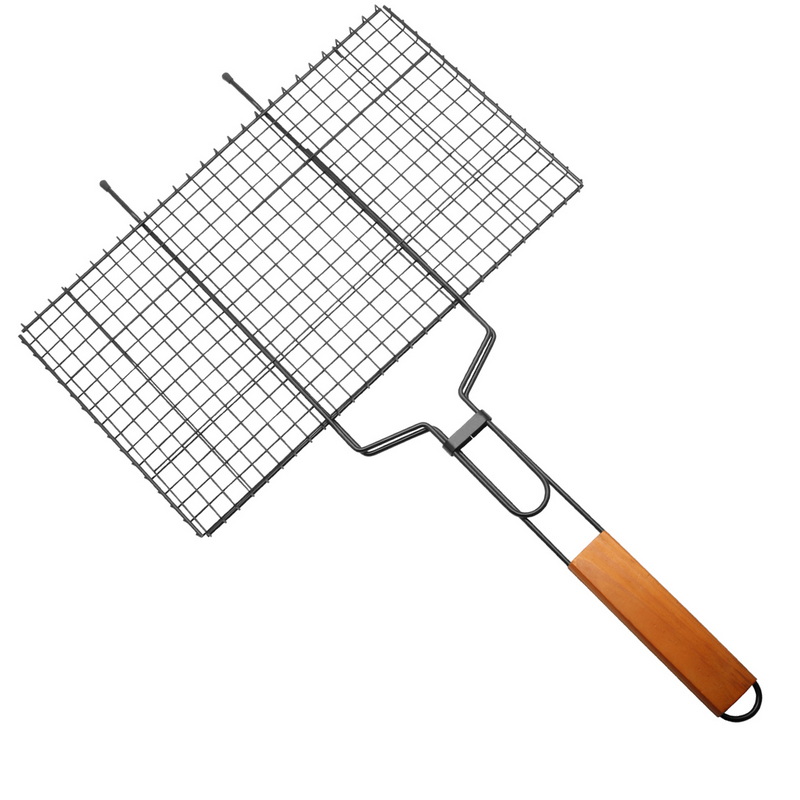 Iron BBQ Mesh Handle