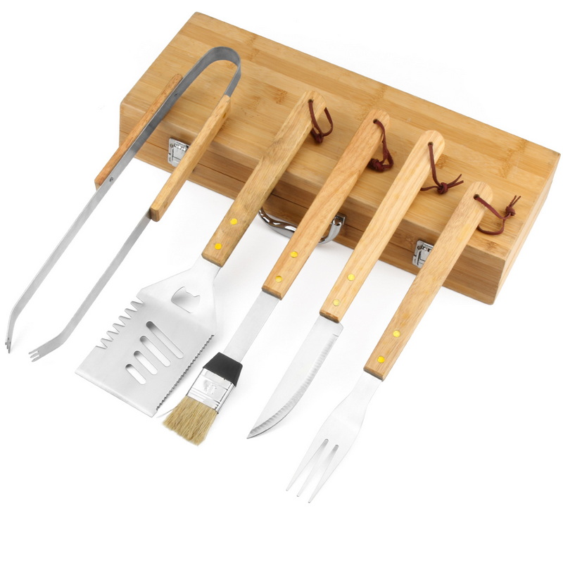 Wood Handle Tools Set