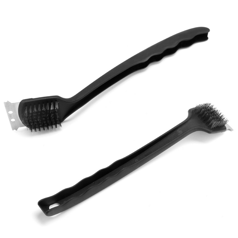 Brush With Scraper Brush For Grill Clean