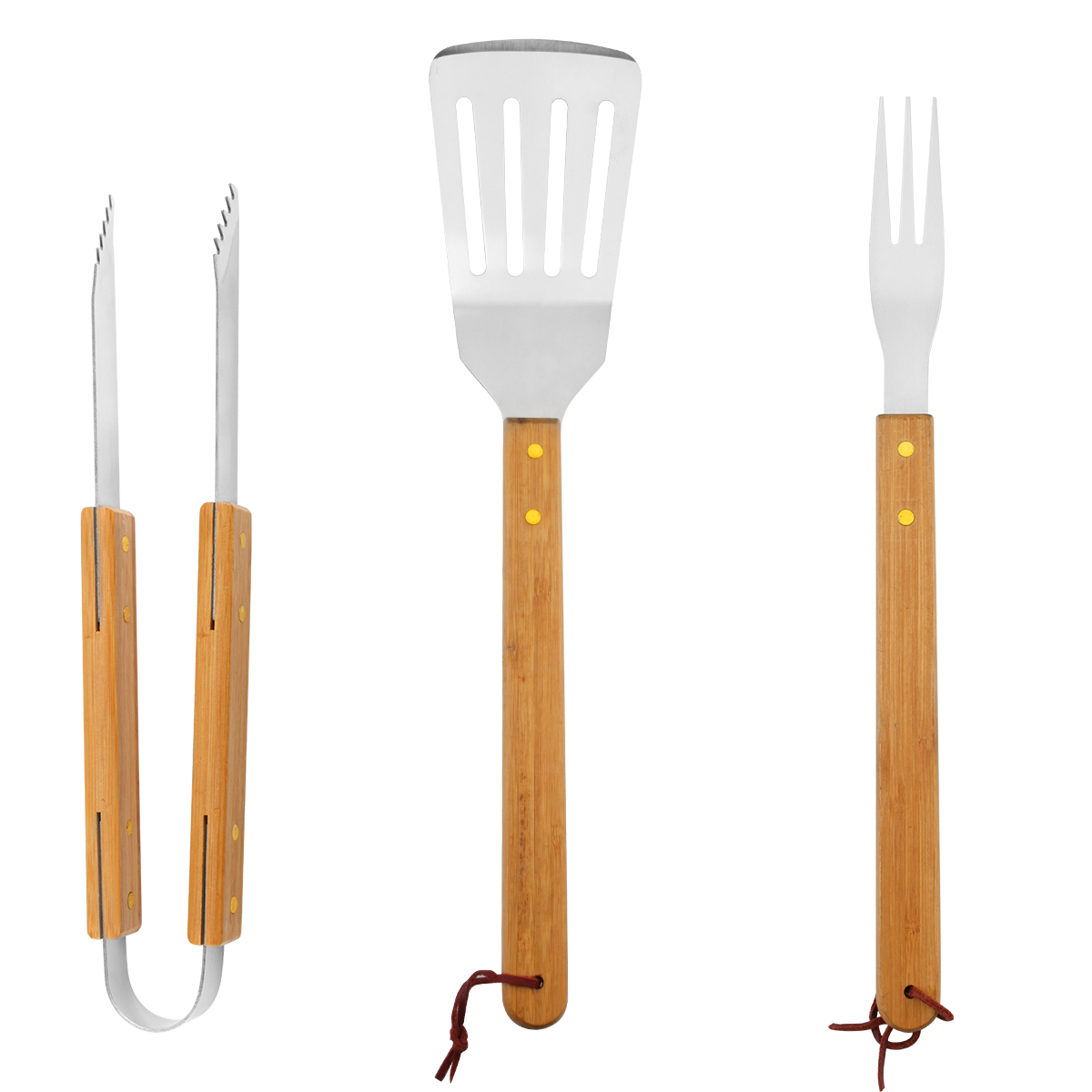 Multi Function Wood Handle BBQ Spatula