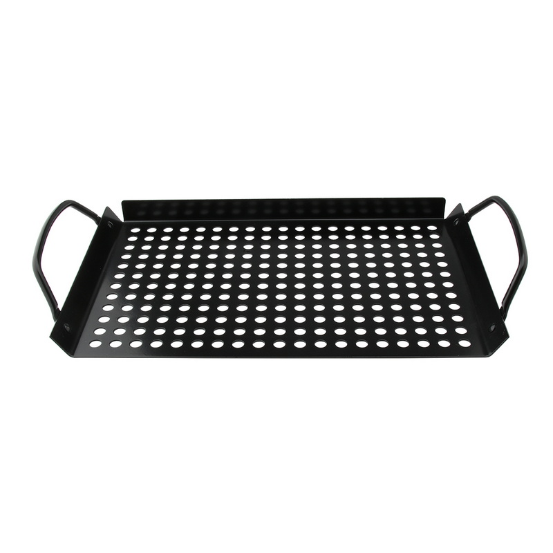 BT-5143 Hot Selling Multifunction Bbq Grilling Topper Basket Vegetable Tray