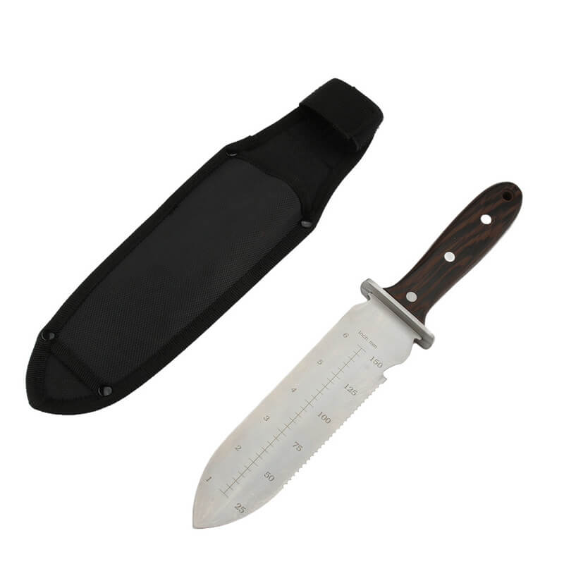 HT-8866 High Quality Garden Hand Tools Weeding Knife Stainless Steel Digging Weeding Knife