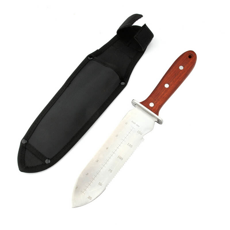 HT-8867 Garden Hand Tools Stainless Steel OEM Industrial Digging Weeding Knife Garden Knife