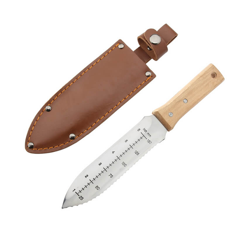 HT-8868 Stainless Steel Sharp Digging & Weeding Knife Garden Tool Set Manuel Planting Tool