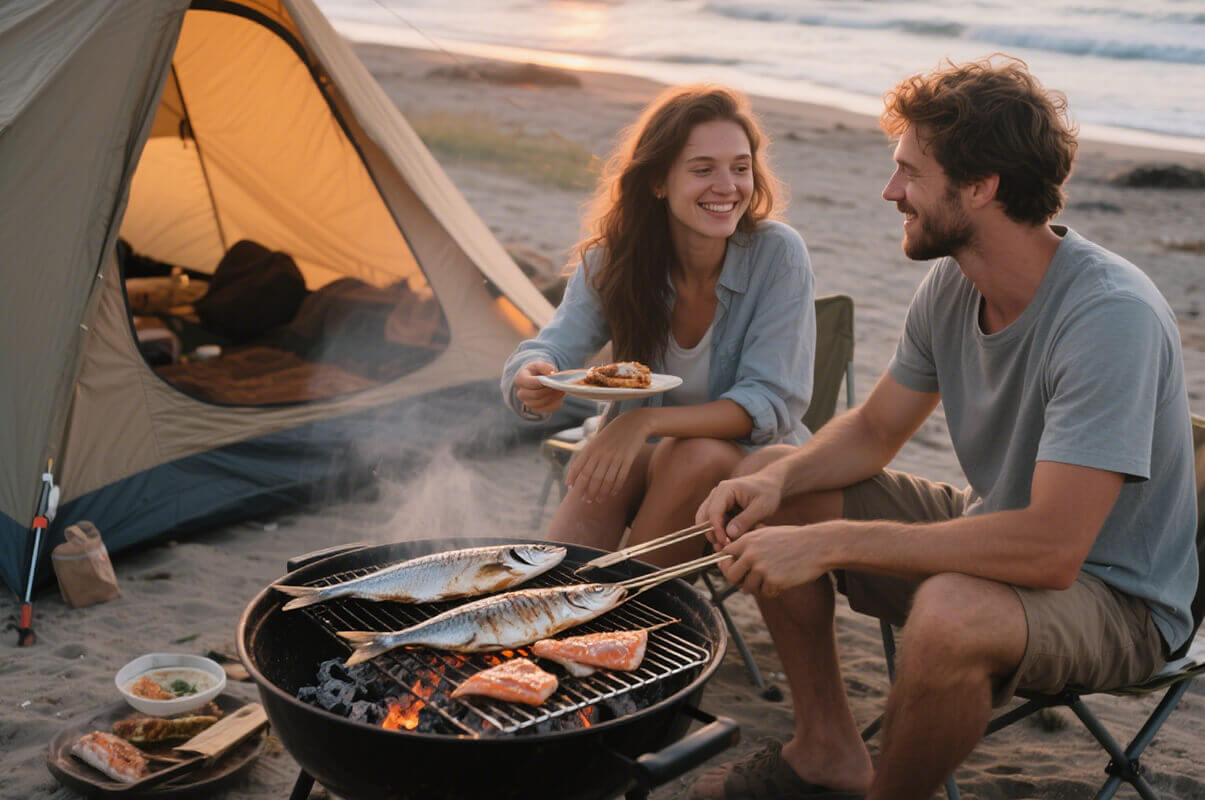 Do foreigners prefer to use Gas Grills or Charcoal Grills?
