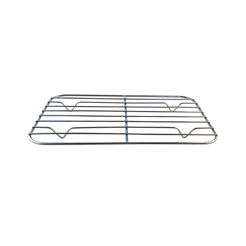 RQ-8142 Korean Style Factory Price Stainless Steel Baking Cookie Tray Baking Pan with Rack Net
