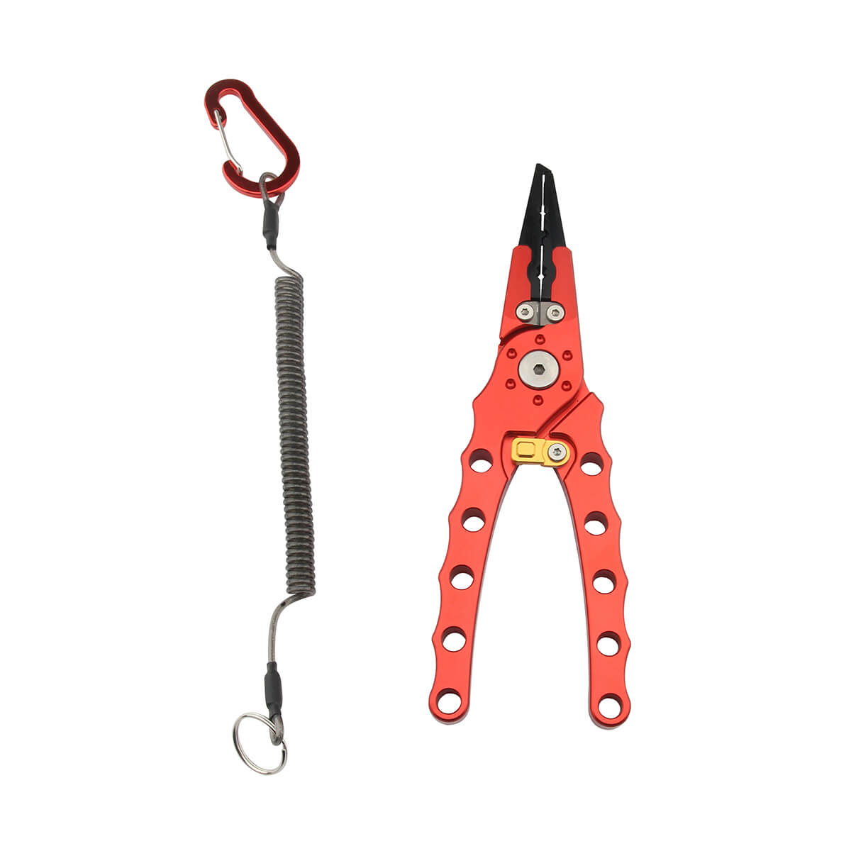 PT-8810C Premium Multifunctional Fishing Tool Kit Fishing Gear Aluminum Scissor Hook