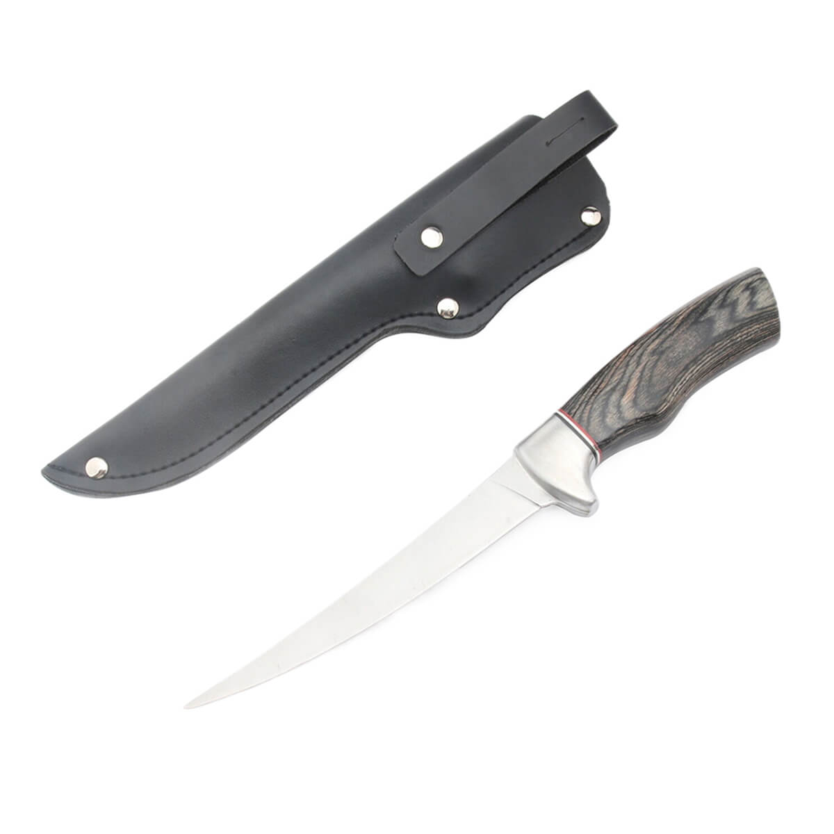 FK-7711 Sharp Fishing Fillet Knife Kitchen Tools Outdoor Utility Camping Knives Wood Handle