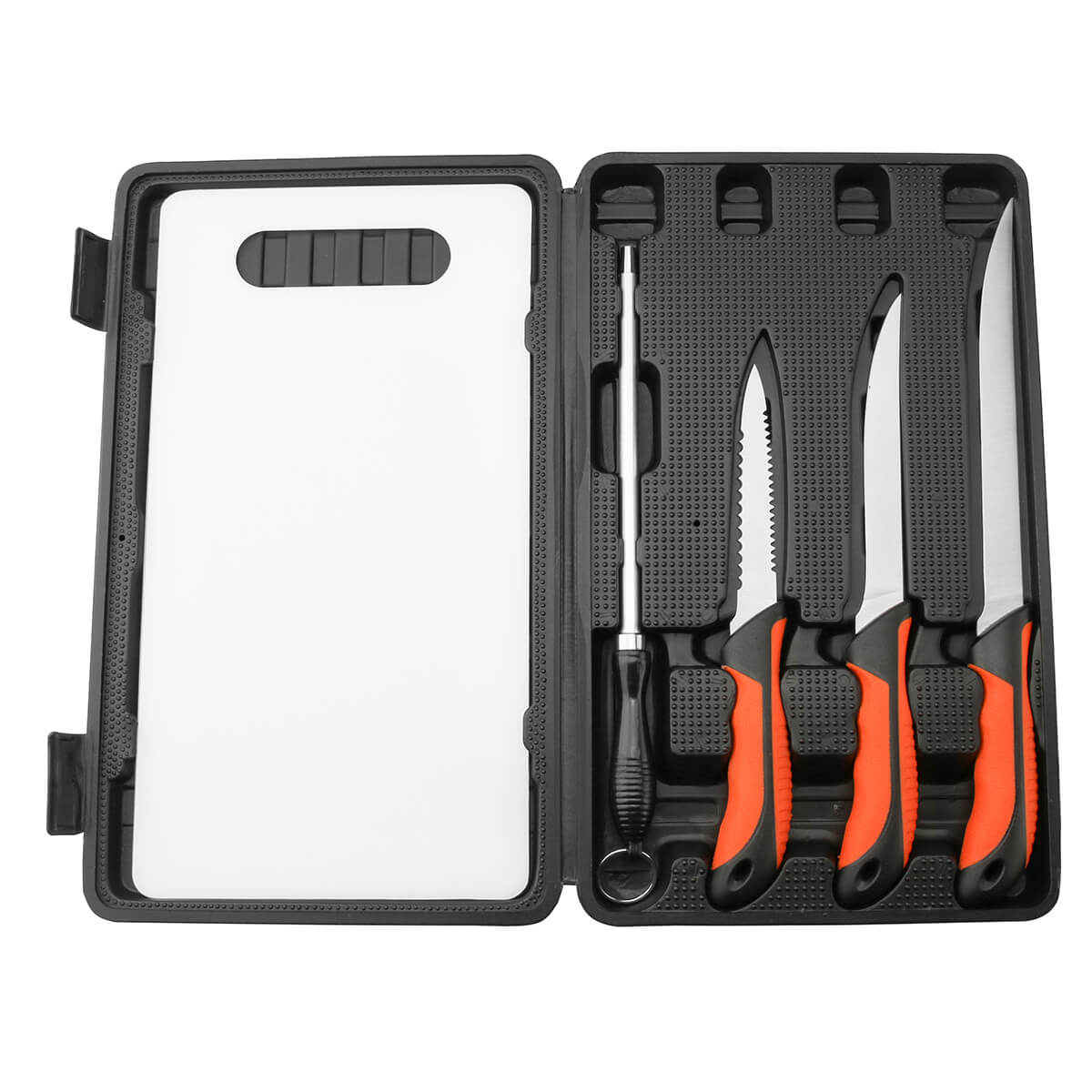 FK-7706 Premium Camping Low Price Outdoors Survival Kit Hunting Fish Knife Tool Set