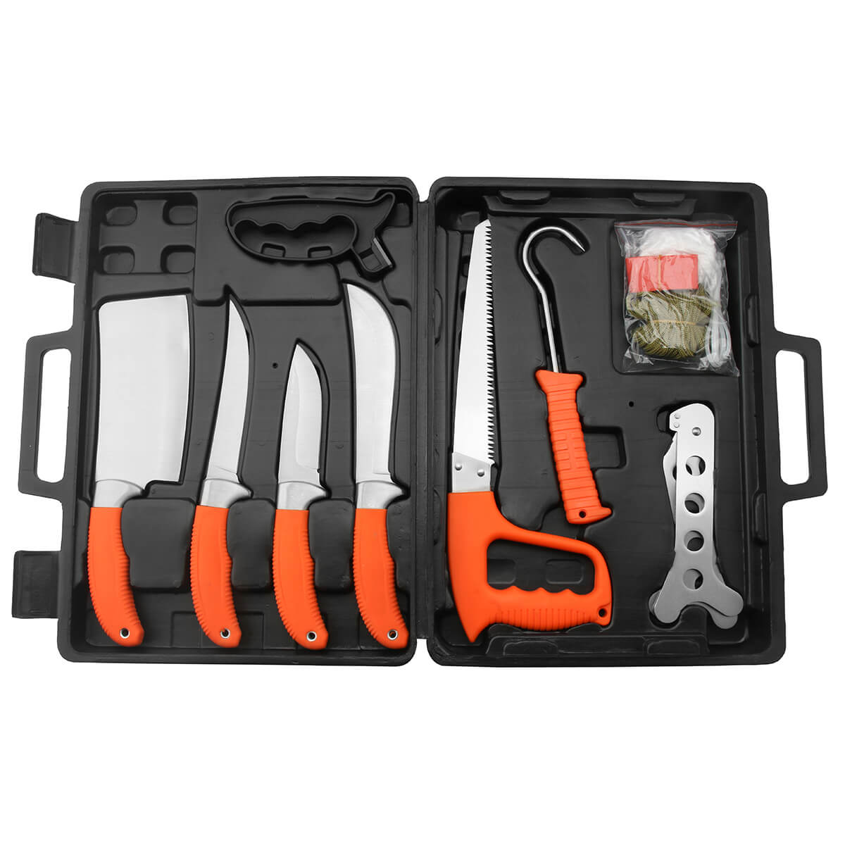 FK-7707 Outdoor Hunting Stainless Steel Multi Tool Kit Customized Fishing Knife Set