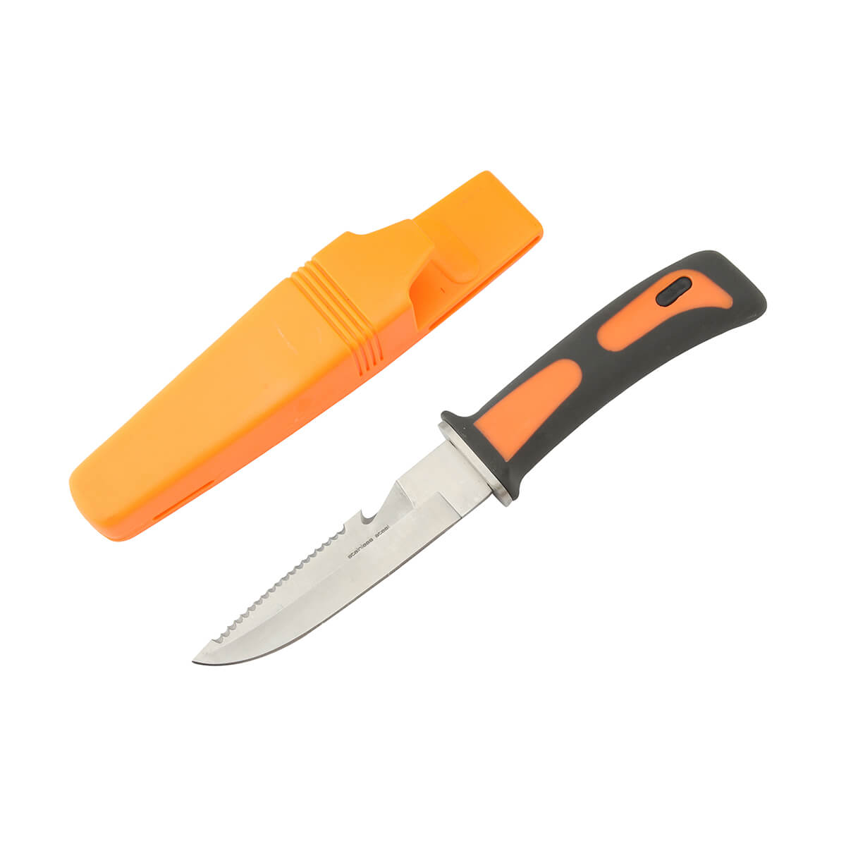 HT-6614 Orange Factory Custom Stainless Steel Camping Knife Kitchen Fishing Cutting Knife