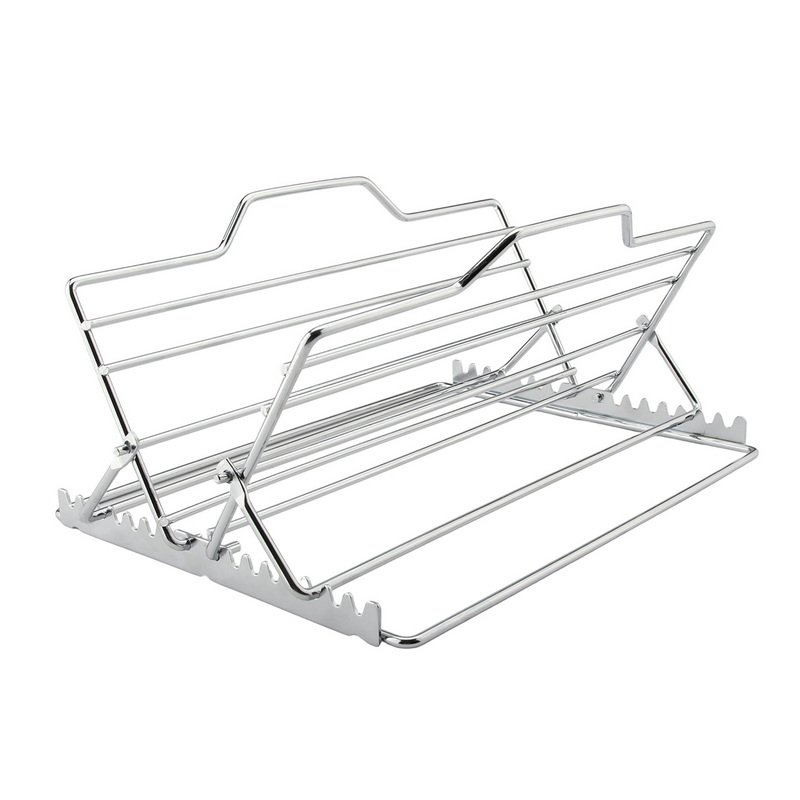 NB-1671 BBQ Roasting Rack Chicken Grilling Roasting Utensil Fried Rib Rack for Turkey