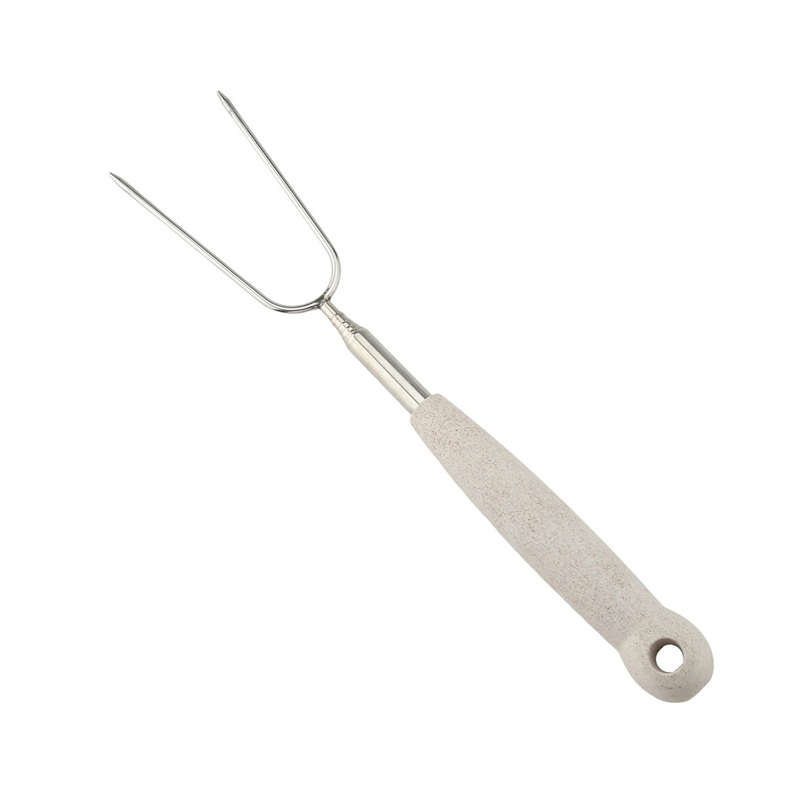 NB-1676 Custom Logo Accessories Tool Set Stainless Steel Heat Resistant Bbq Fork BBQ Utensil Set