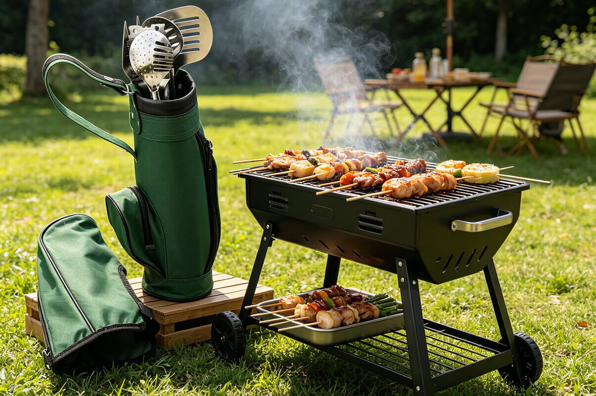Golf Meets Grill: The Ultimate BBQ Tool Set for the Ultimate Showdown