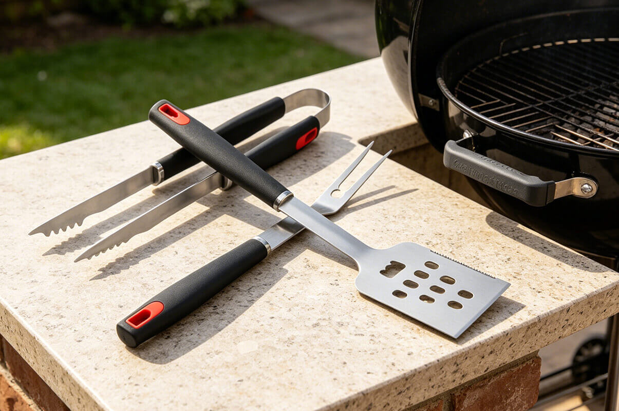 Outdoor Camping Stainless Steel Cooking Set For Three Pieces
