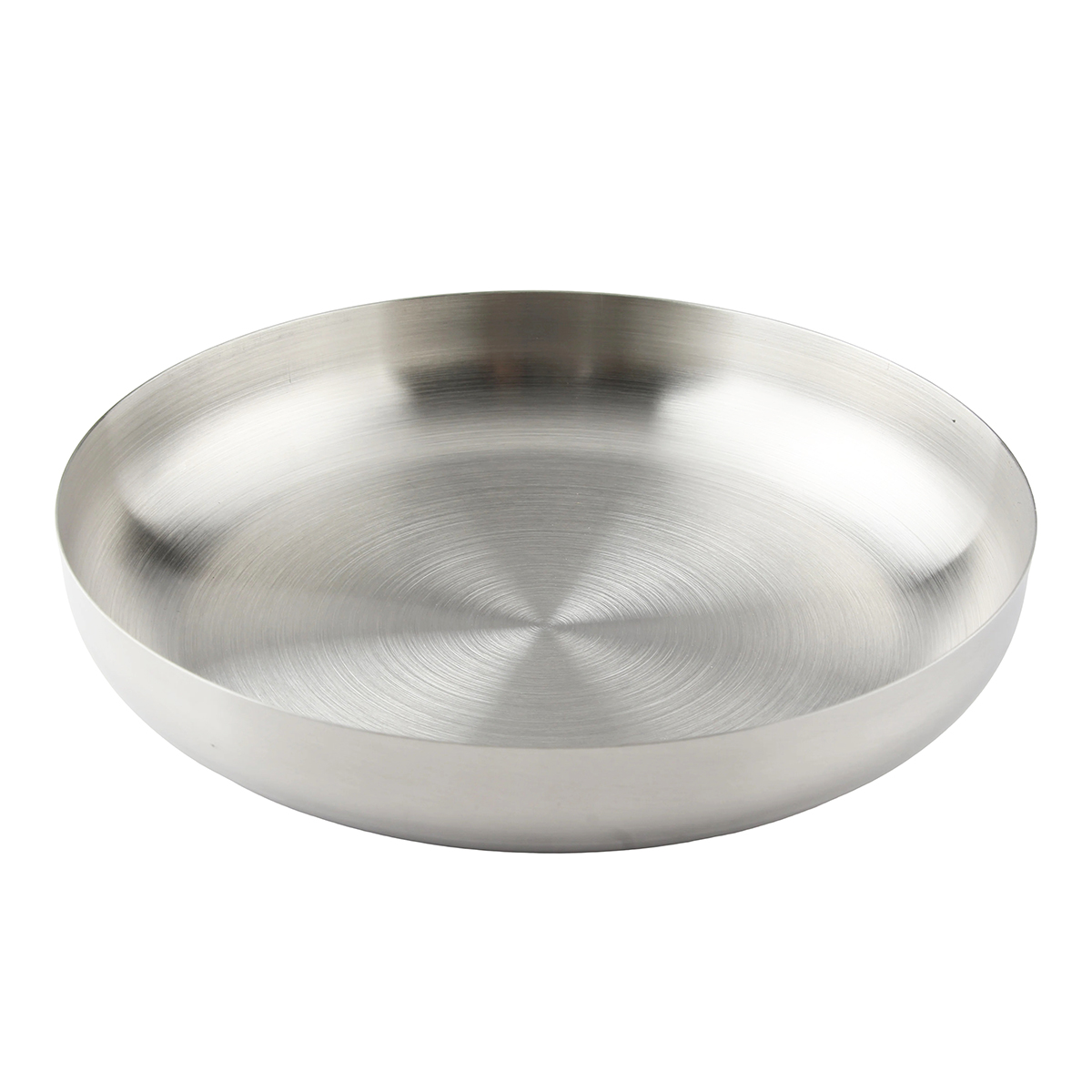 CT-8077 Food-Grade Stainless Steel Steak Plate Durable Tray for Outdoor Restaurant Use